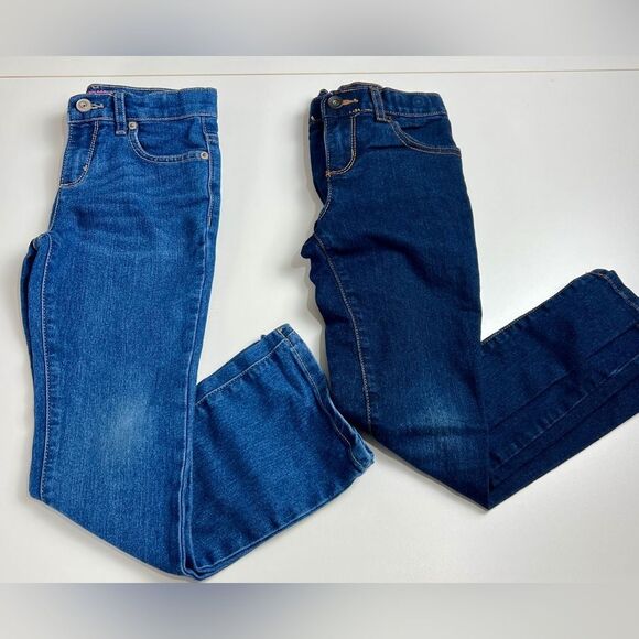 The Children’s Place Girls Size 6X/7 Bundle of Jeans Bootcut & Skinny NWOT - Picture 1 of 8